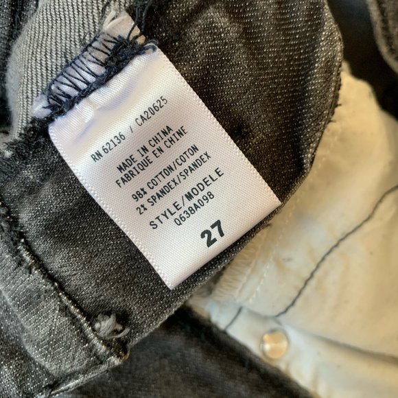 GUESS | Low Rise Black/Grey Skinny Jeans - Picture 7 of 7